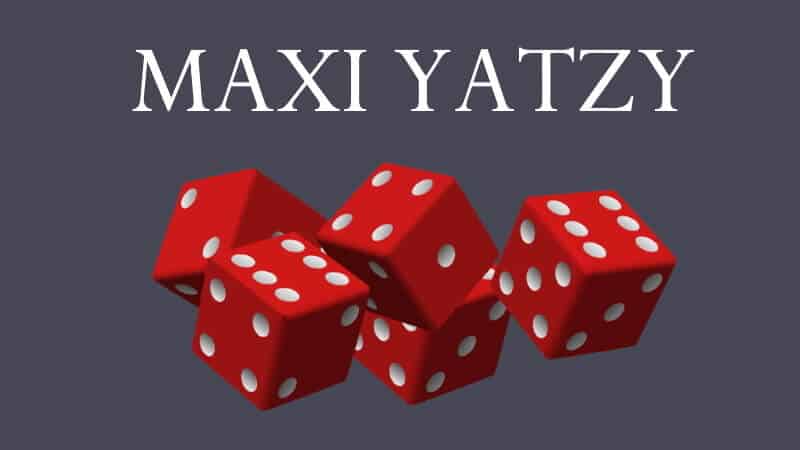 regler maxi yatzy