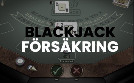 försäkring i blackjack